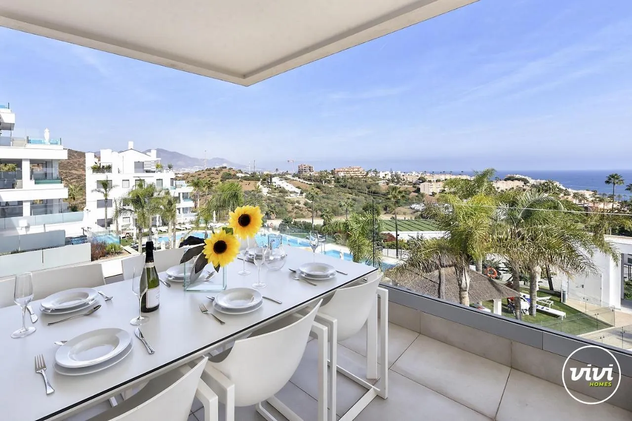 Apartment Vivi Homes - Olivera Pool, Sauna, Gym, Terrace & Sea View El Faro