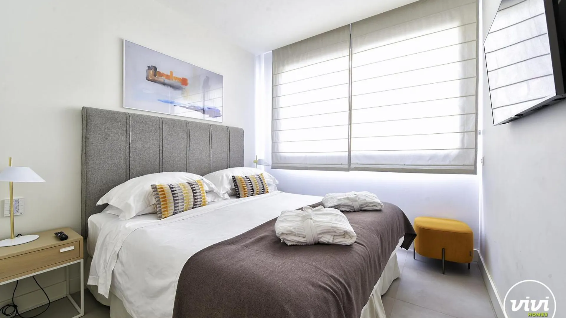 Apartment Vivi Homes - Olivera Pool, Sauna, Gym, Terrace & Sea View El Faro